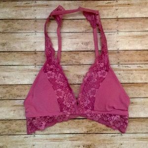 Pink Lace Bralette
